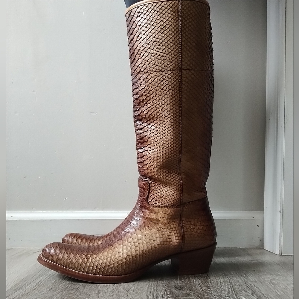 Prada Python Boots 10 - image 1